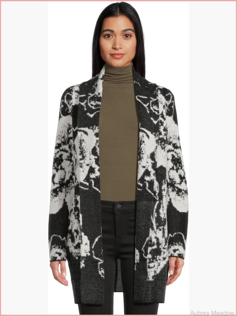 Long Sleeve Open Front Shawl Sweater Cardigan Coatigan Heavyweight